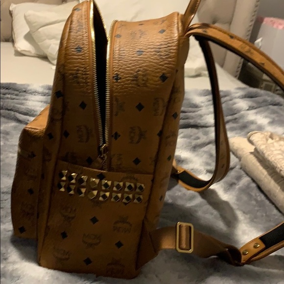 MCM tan backpack - Picture 3 of 6